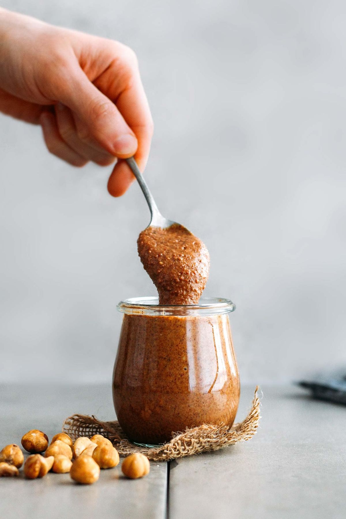 Hazelnut paste